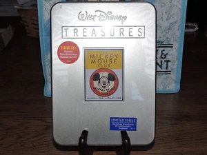 WALT DISNEY TREASURY DVD - THE MICKEY MOUSE CLUB - COLLECTIBLE TIN EDITION - Picture 1 of 2