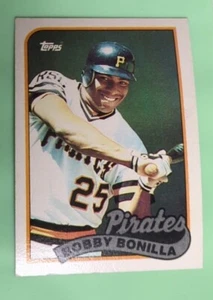 1989 Topps #440 - Bobby Bonilla Pittsburgh Pirates - Baseballkarte - Bild 1 von 2