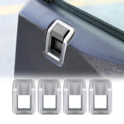  Para Land Rover Defender 110 2004-2019 4 piezas Manija de puerta de aleación Perno Bloqueo Pin Borde Foto 1 de 4