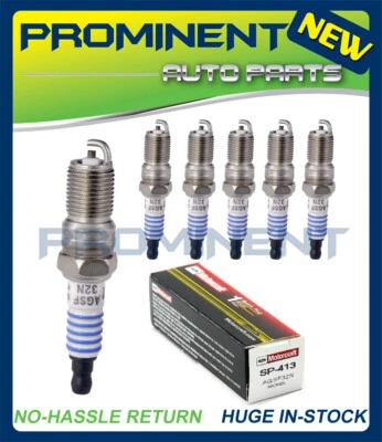 Комплект из 6 платиновых свечей зажигания Motorcraft для Ford F-150 4,6 л V8 SP413 (AGSF32N) - Изображение 1 из 4