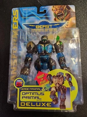 !!!NUEVAS MÁQUINAS TRANSFORMERS BEAST MAXIMAL DELUXE OPTIMUS PRIMAL ¡¡NUEVAS 1999!!! Foto 1 de 4