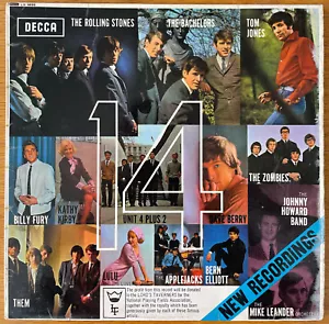 The Zombies * The Rolling Stones * The Them * DECCA 14 1st UK Press 1965 LP EX - Picture 1 of 6
