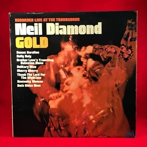 NEIL DIAMOND Gold 1970 UK  vinyl LP record live in concert Troubadour LA D - Picture 1 of 2
