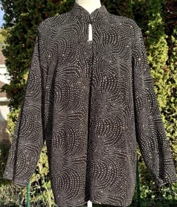 ONYX Twinset Women’s Plus Size 2X Black/Copper Sequin Cocktail Evening USA Made* - Picture 1 of 21