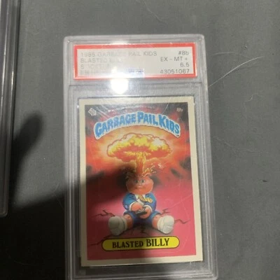 1985 Garbage Pail Kids Blasted Billy #8b Matte PSA 6.5really well centered card! - Image 1 of 3