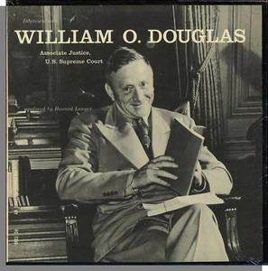 Interview With Justice William O. Douglas (1957) - New 10" LP Record! - Picture 1 of 2