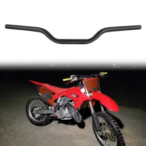1" 25mm Motorcycle Drag Handle Bars Handlebars Motorbike Cafe Racer Bobber Black - Bild 1 von 20