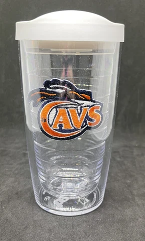 Tervis Tumbler 16 Oz With White Lid - UVA  University of Virginia Cavaliers Cover
