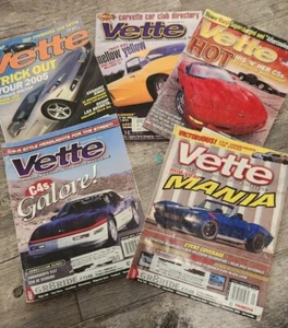 5 Vette Magazines: 1/01, 4/01, 8/01, 8/03, 6/05 - Picture 1 of 6