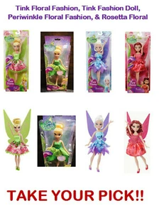 Disney Fairies Classic Fashion 9" Doll - Tinkerbell - Periwinkle - Rosetta - Picture 1 of 8