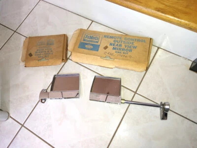 Ford Fairlane Galaxy Thunderbird 1965 66 67 Mercury juego de espejos remotos nuevo raro  Foto 1 de 4