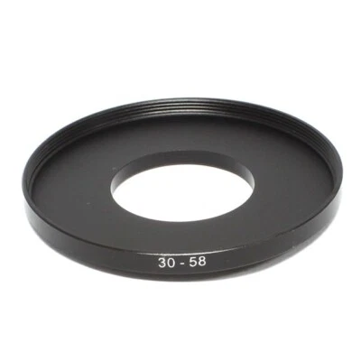 30mm to 58mm Step-Up Lens Filter Ring Adapter - Image 1 of 4