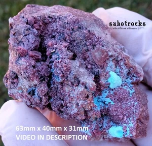 Kobalt Calcit Chrysocolla Malachit Heterogenit Quarz - Kakanda DRK Kongo - Bild 1 von 12