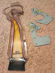 USED STAR TREK The Next Generation PINBALL RAMP and 2 PLASTICS - Picture 1 of 5