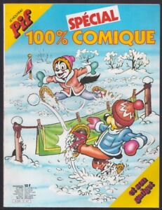 LE NOUVEAU PIF SPECIAL 100% COMIQUE  N°35 . 1984 . PIF GADGET .
