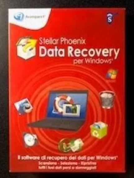 STELLAR PHOENIX DATA RECOVERY 6 PER WINDOWS (A/N SPDR6W)  nuovo - Bild 1 von 1