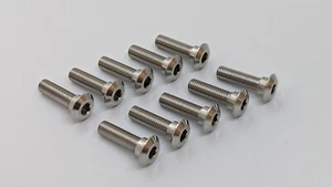 Kawasaki ZXR400 Front brake disc bolt kit stainless steel 90-99 rotor bolt set - Picture 1 of 4