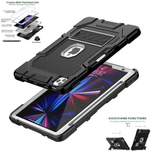 For iPad Pro 11 in 4th/3rd/2nd Gen Rugged Case Shockproof Heavy Duty Stand Cover - Picture 1 of 11
