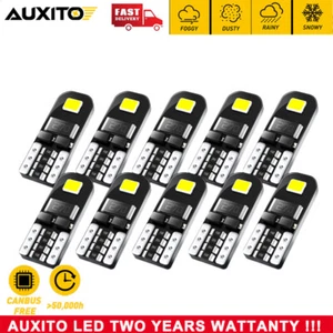 T10 LED License Interior Plate Bulbs light Tail Parking Light Globes 10x/set - Picture 1 of 10