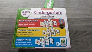 The Kindergarten Learning Library 3 sets in 1 Children Learning Cards, Brand New - Picture 1 of 6