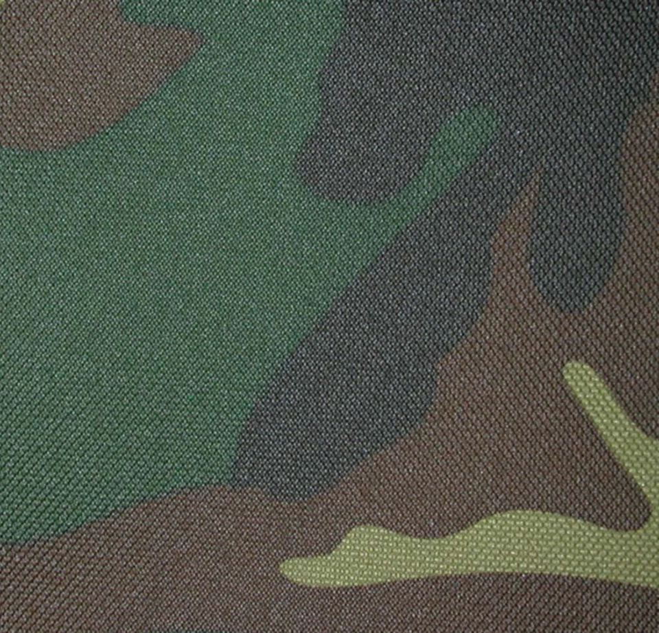 WOODLAND CAMO 600 denier Polyduck 58" X 2 yards fabric polycanvas - Image 1 of 1