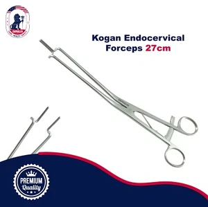 CAPRALEO Kogan Endocervical Forceps 10.6"/27cm, Gynecology Instruments - Picture 1 of 3