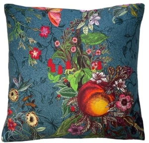 Birds Cushion Cover Timorous Beasties Fabric Bloomsbury Gardens Cotton 16-18” - Picture 1 of 6