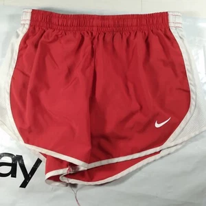 Vintage Nike Shorts Boys Sz 5 Red Casual Running Track Kids/Youth - Picture 1 of 3