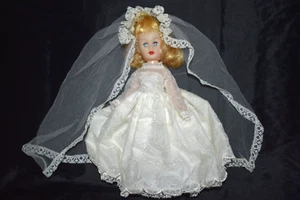 Vintage Cosmopolitan Miss Ginger Doll Tagged Dress 10.5"T - Picture 1 of 22