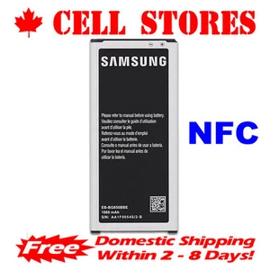【NFC】Samsung Galaxy Alpha Battery G850W G850F EB-BG850BBU EB-BG850BBE 1860mAh - Picture 1 of 4