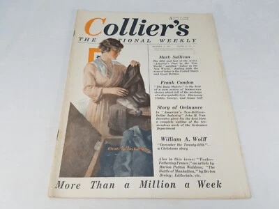 Collier's The National Weekly Magazine Vintage Ads December 21 1918 - Image 1 of 4