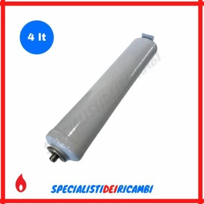 VAREM Vaso di espansione 4 litri tubolare ovale per caldaia compatibile BERETTA RIELLO