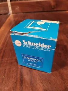 Schneider-KREUZNACH 37578 2,8/50mm Componar-C Lens New Old Stock - Picture 1 of 4