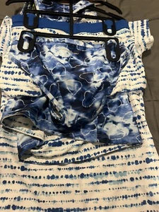 Eddie Bauer Youth Swim Sets - Reversible Tankini, Shorts, Rash Guard - Picture 1 of 3