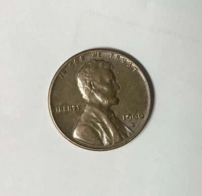 1960 penny d “L Error” On Rim - Image 1 of 2