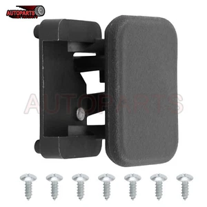 Para Cadillac Escalade ESV EXT 2002-2006 Guantera Pestillo Manija Negro y Tornillo - Imagen 1 de 13