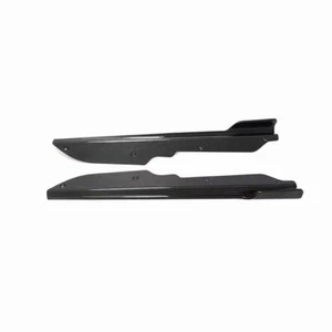Carbon Fiber Car Side Skirts Extension Spoilers For Chevrolet Corvette C8 20-23 - Picture 1 of 3