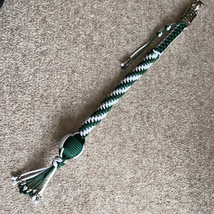 Látigo Get Back para motociclistas *UK GBW 24"" verde blanco GBW* bobber para motociclistas Harley - Imagen 1 de 6