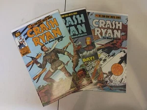 Crash Ryan #1, 2 & 4 1984-85 Marvel Epic Comics - Ron Harris (N7) - Picture 1 of 4