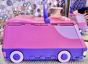 Vintage 1995 Pound Puppies Circus Van Fold Out Playset with 10 Accessories