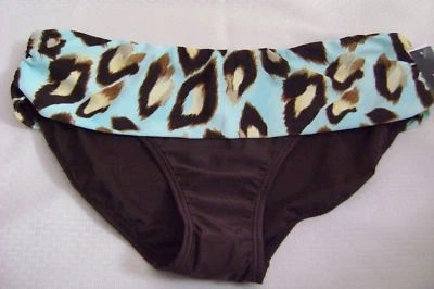 CALÇA DE BANHO NOVA COM ETIQUETAS BE CREATIVE ANIMAL FOLDOVER TAMANHO 16 - Imagem 1 de 2