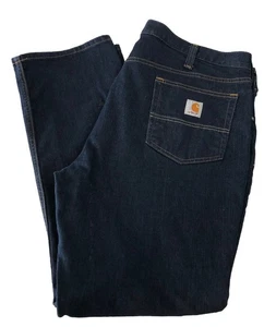 Carhartt Jeans Rugged Flex Men 40x30 Blue Denim Straight Fit Stretch 102807-491 - Picture 1 of 17