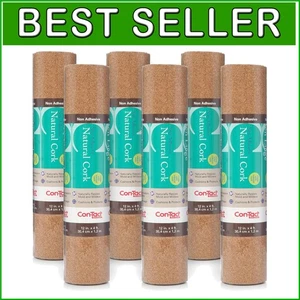 Mehrzweck Naturkork Regal Liner 12" x 4' - langlebig und feuchtigkeitsbeständig - Bild 1 von 8