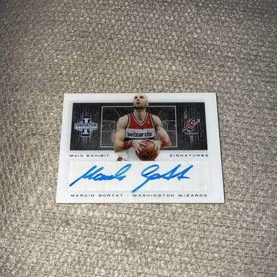 Marcin Gortat 2013 Innovation Main Exhibit Signatures Auto Autograph #129/149 - Image 1 of 2