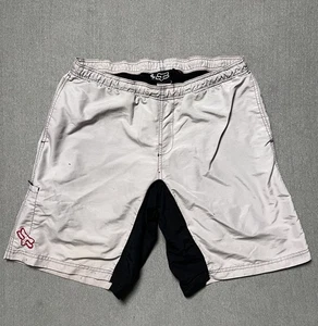 Pantalones Cortos Fox Racing Para Hombre 34 Beige Montar Motocross Patinador Y2K Informales - Imagen 1 de 18