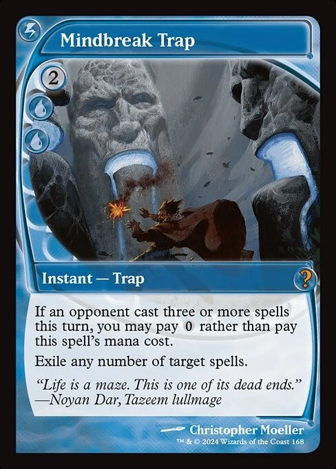 MTG - Mindbreak Trap - Future Sight Frame - MB2 - Magic the Gathering - Image 1 of 1