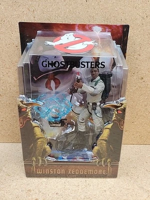Mattel - Ghostbusters Action Figure - WINSTON ZEDDEMORE Adult Collector New MOC  - Image 1 of 4