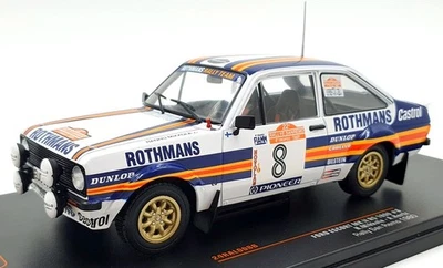Ixo 1/24 Scale 24RAL008B - Ford Escort MK II RS1800 #8 San Remo 1980 H.Mikkola - Image 1 of 4