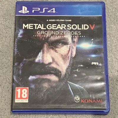 Metal Gear Solid V: Ground Zeroes (Sony PlayStation 4, 2014) Ps4 Game - Image 1 of 2