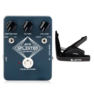JOYO Fuzz Distortion Guitar Pedal 2 Modes Clipping Circuits + Free Guitar Capo - Picture 1 of 9